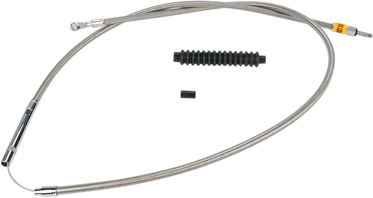Barnett - Clutch Cable - +6" - High-Efficiency Stainless Steel Clutch Cable for Harley-Davidson - 102-30-10020-06