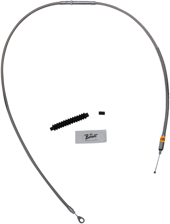 Barnett - Clutch Cable - High-Efficiency Stainless Steel Clutch Cable for Harley-Davidson - 102-30-10005HE