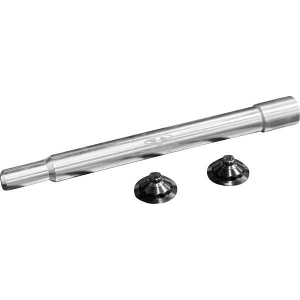 Paul Yaffe Bagger Nation - Cover Axle 2000-07 Yaxle/ W/12 Point Black Caps