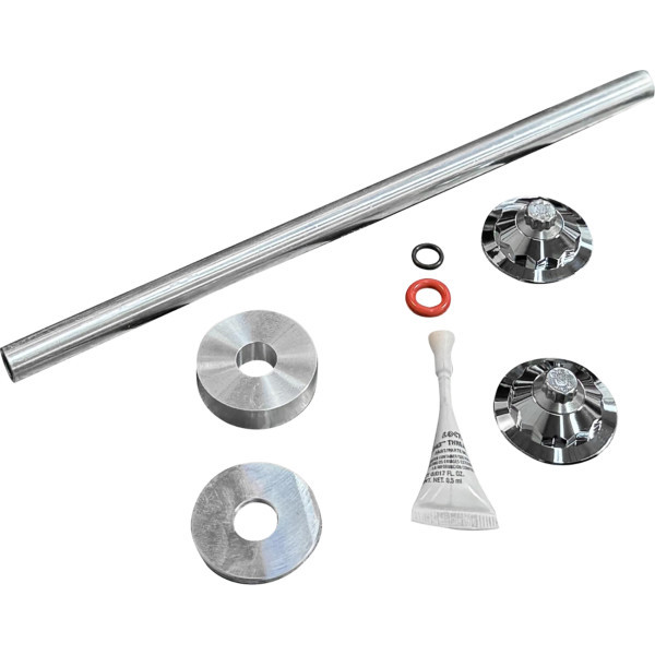 Paul Yaffe Bagger Nation - Cover Axle Yaxle 12pt Chrome