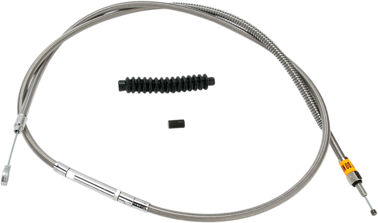 Barnett - Clutch Cable - +6" - High-Efficiency Stainless Steel Clutch Cable for Harley-Davidson - 102-30-10006-06