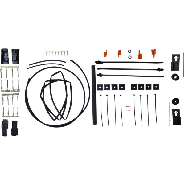 Paul Yaffe Bagger Nation - Install Kit, Bag Light F/ M8 Softail