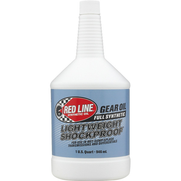 Red Line Synthetic Oil - Light Weight Shockproof Gear Oil - 1q
