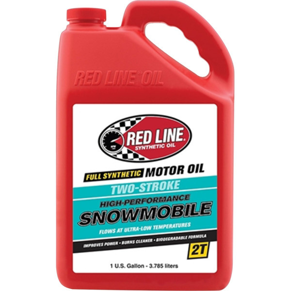 Red Line Synthetic Oil - Two-cycle Snowmobile Oil - 1 Gallon