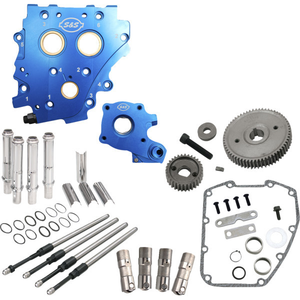 S&s Cycle - Cam Chest Kit W/o Cams Gear Drive Oil Cooled Chr Pr Tc 07-16