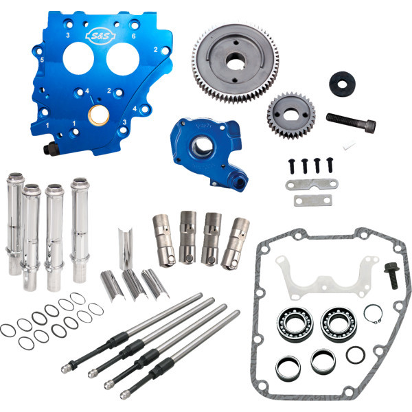 S&s Cycle - Cam Chest Kit W/o Cams Gear Drive Oil Cooled Chr Pr Tc 99-06