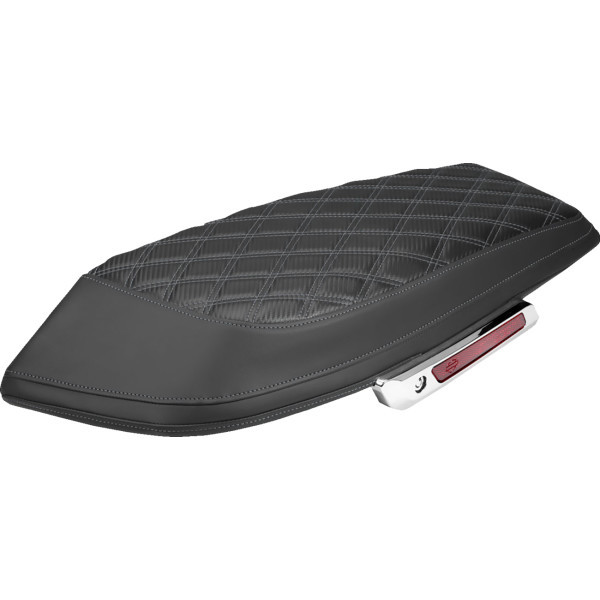 Saddlemen - Cover Saddlebag Cf Ls Gry Stitch