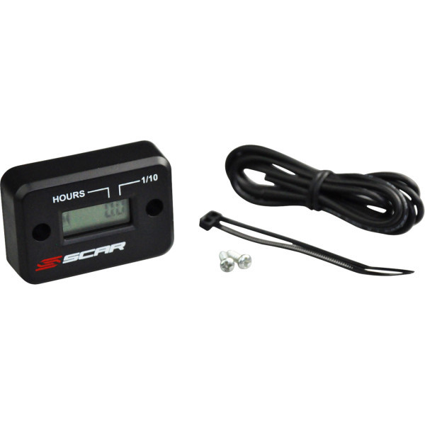 Scar Racing - Hour Meter Black
