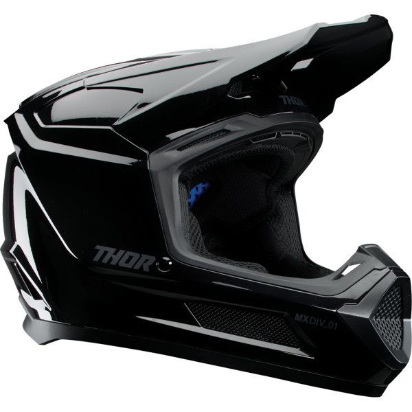 Thor - Helmet Fleet Yth Blackout Gloss L