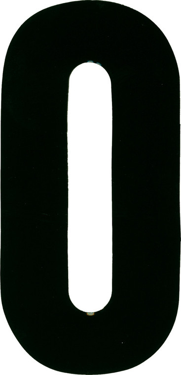 Dirt Digits - #0 6" Black Extreme Digits 3/pk