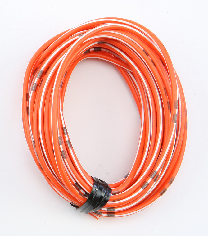 Shindy - Electrical Wiring Orange/white 14a/12v 13'