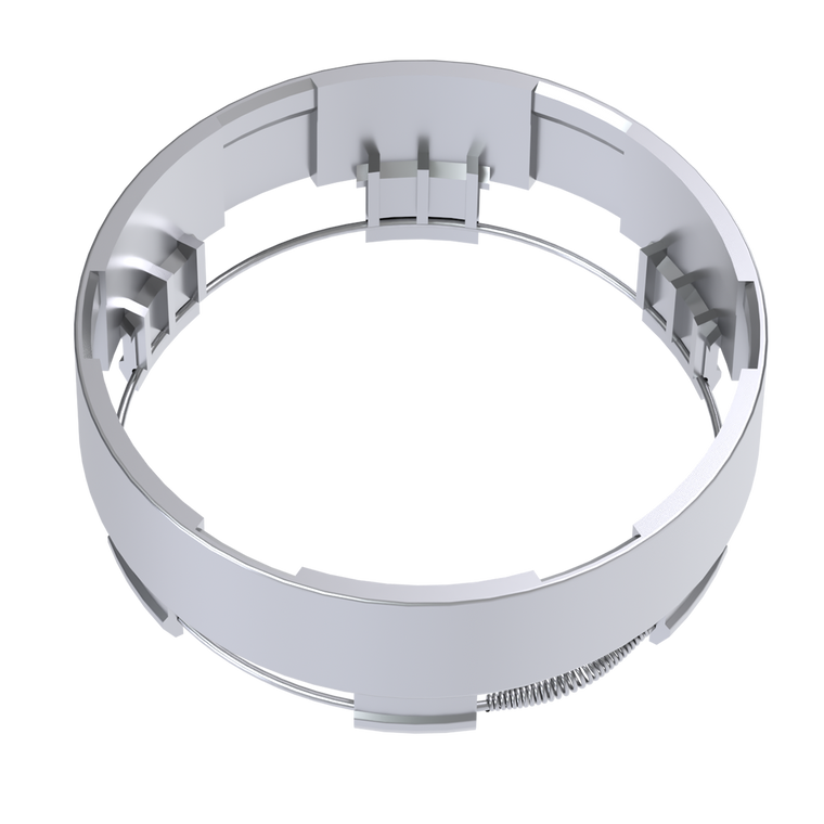 Raceline - 3/4" Cap Extension  Silver Fits 5x114.3/4.5
