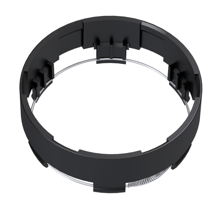 Raceline - 3/4" Cap Extension Satin Black Fits 5x114.3/4.5