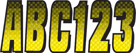 Hardline - Series 300 Registration Kit (yellow/black)
