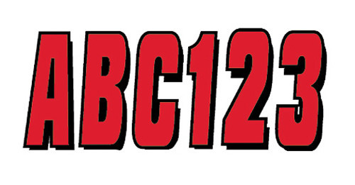 Hardline - Series 320 Registration Kit (red/black)