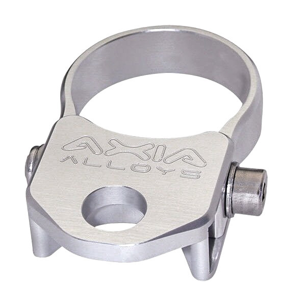 Axia - Vertical Whip Mount .5" Silver 1 Clamp Needed