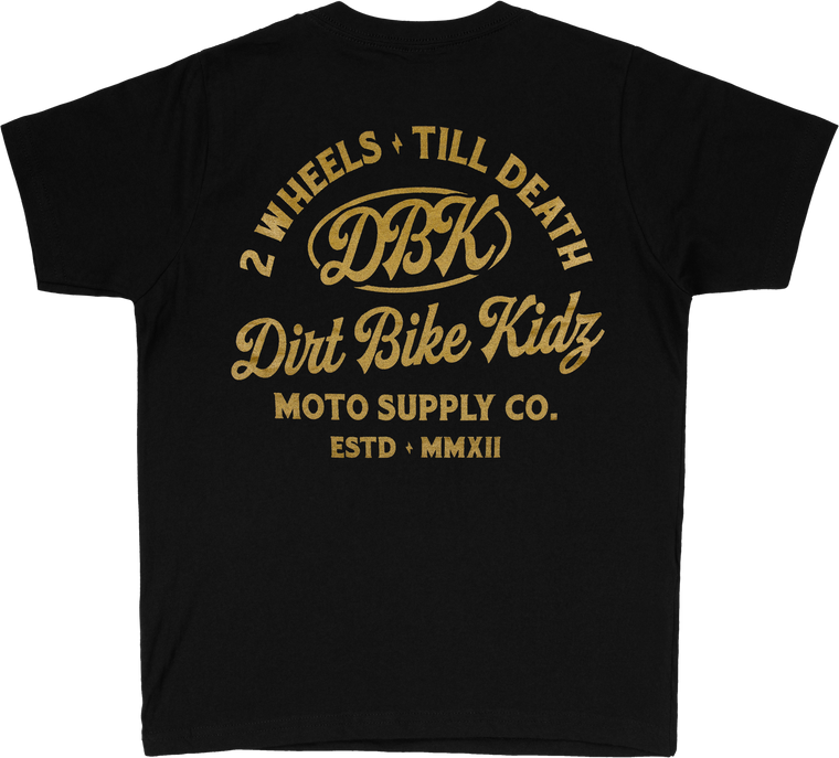Dbk - Gold Nugget Youth Tee Black Yl