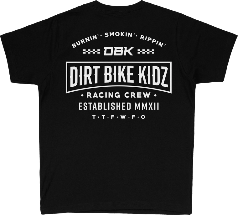 Dbk - Speed & Style Youth Tee Black Yx