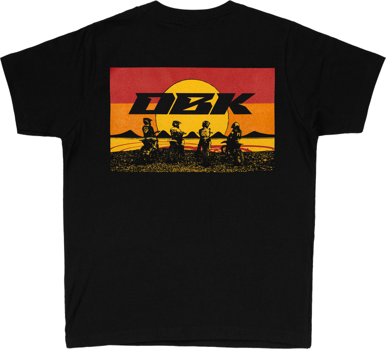 Dbk - Sunday Stripe Youth Tee Black Ym