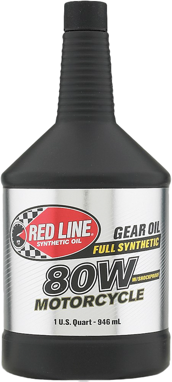 Red Line - Gear Oil W/shockproof 80w 1 Qt (12/case  Sold Ea)