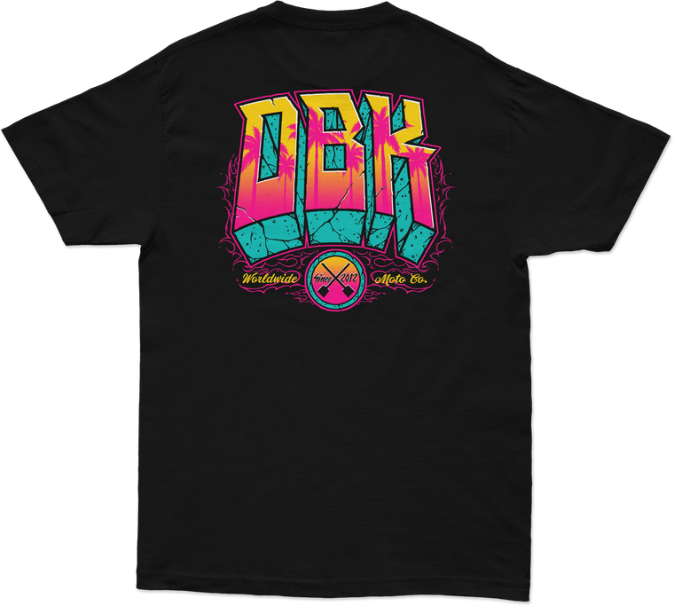 Dbk - Block X Block Tee Black 2x