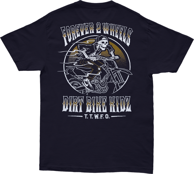 Dbk - Ghost Rider Tee Navy Xl