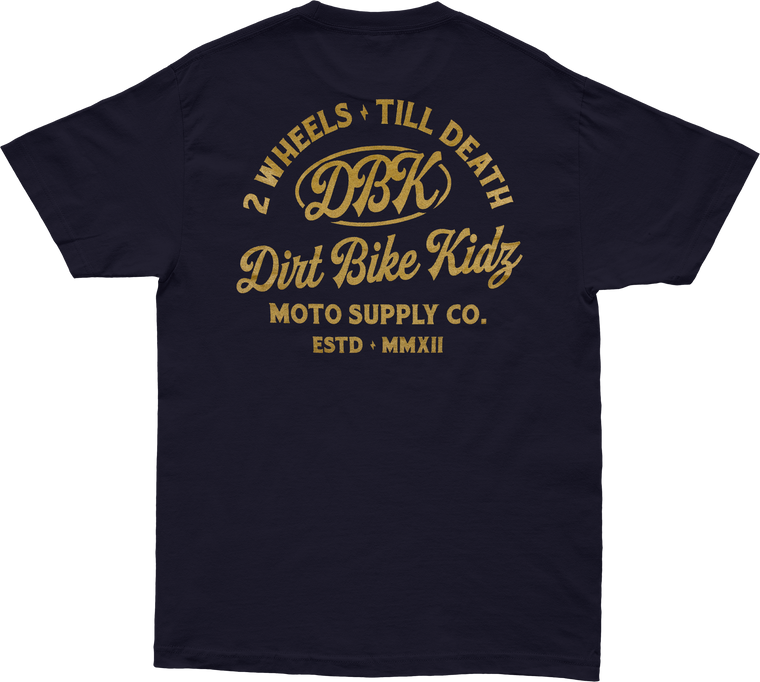Dbk - Gold Nugget Tee Navy Xl