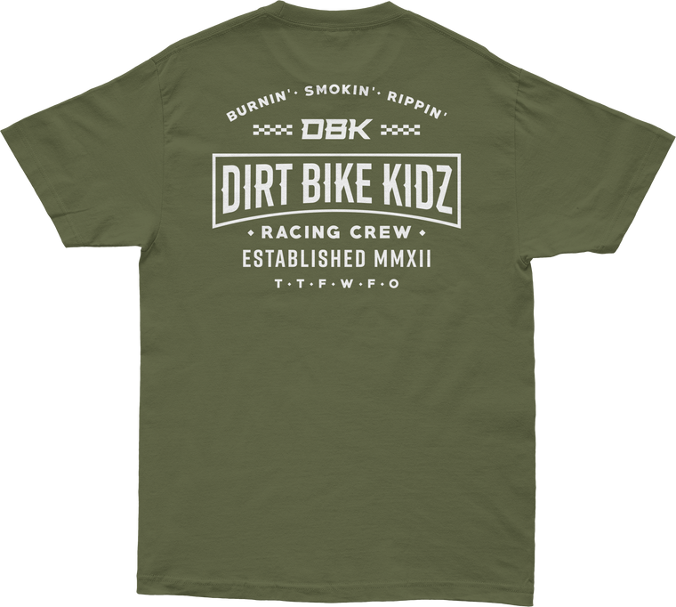 Dbk - Speed & Style Tee Military Green 2x