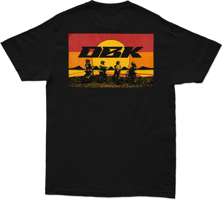 Dbk - Sunday Stripe Tee Black Md