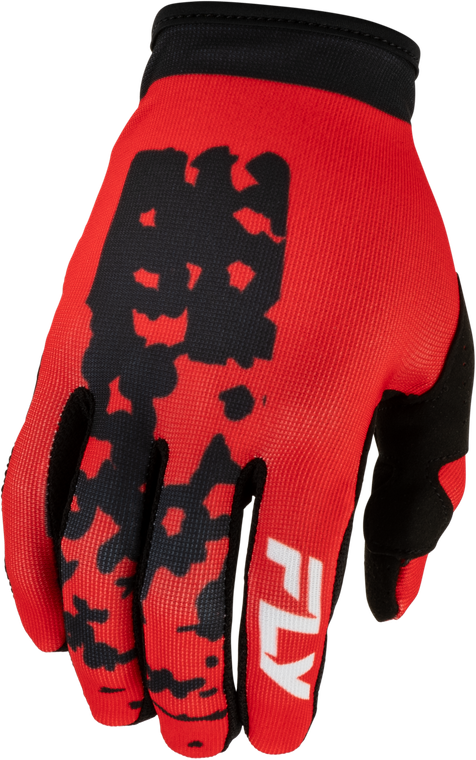 Fly Racing - Lite Flake Gloves Red/black Lg