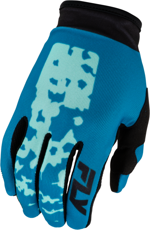 Fly Racing - Women's Lite Flake Gloves Aqua/teal/black Md