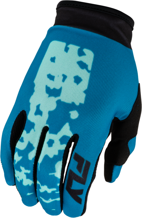Fly Racing - Women's Lite Flake Gloves Aqua/teal/black Sm