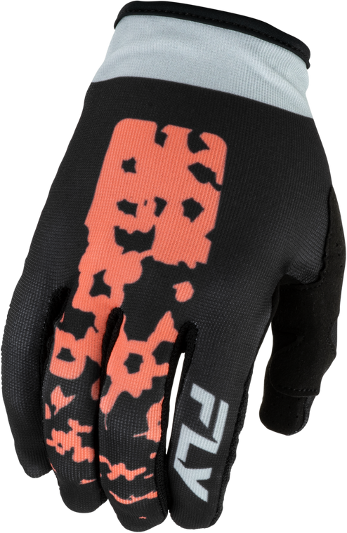 Fly Racing - Women's Lite Flake Gloves Black/light Grey/coral Xs