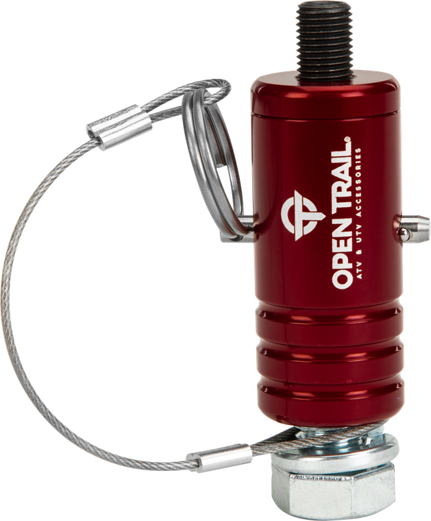 Open Trail - Quick-release Whip Mount Red