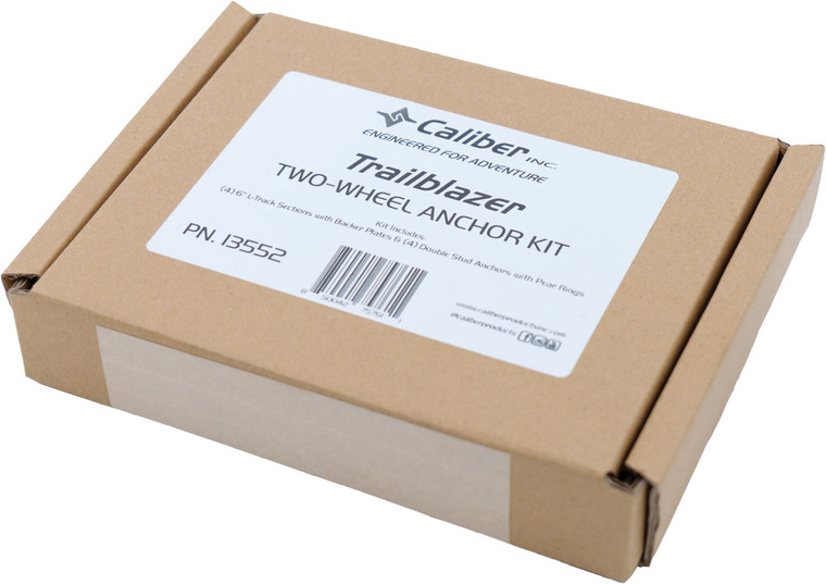 Caliber - L Track Anchor Kit 2 Pcs