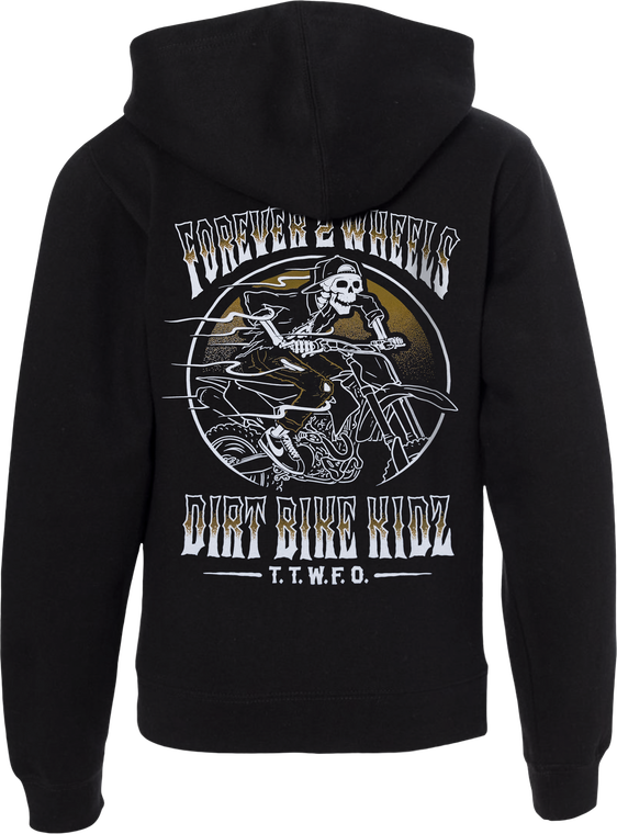Dbk - Ghost Rider Youth Hoodie Black Yl