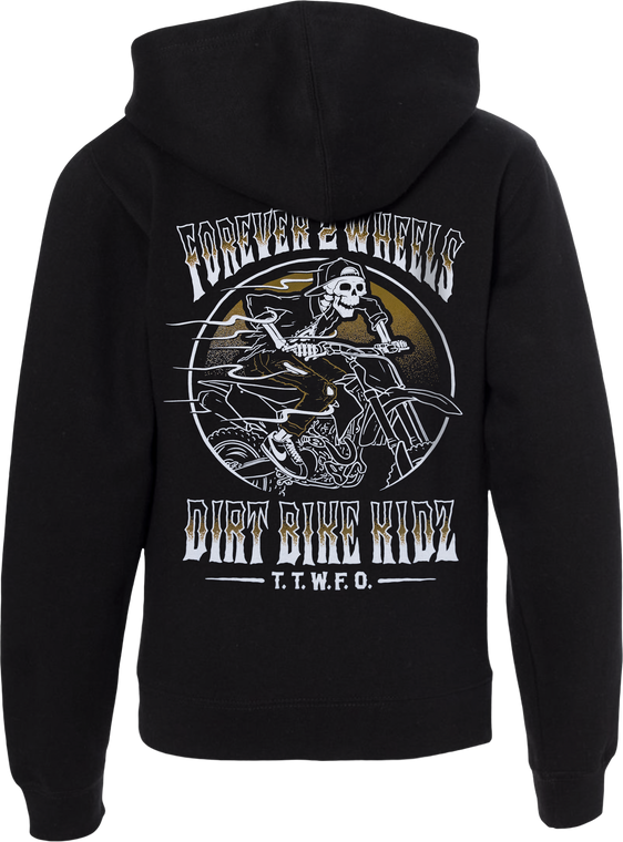 Dbk - Ghost Rider Youth Hoodie Black Ys