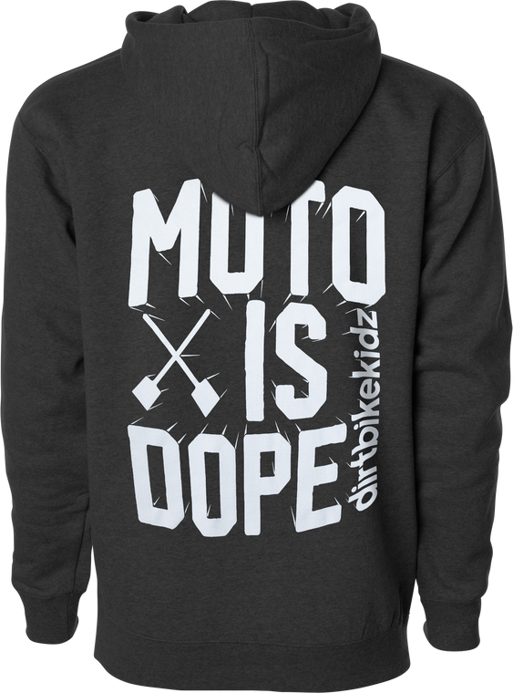 Dbk - Moto Is Dope Youth Hoodie Charcoal Heather Yx