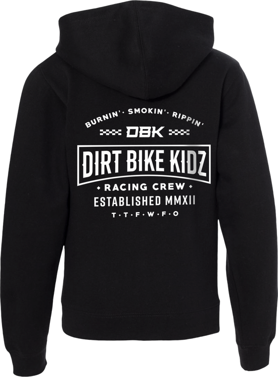 Dbk - Speed & Style Youth Zip Hood Black Yx