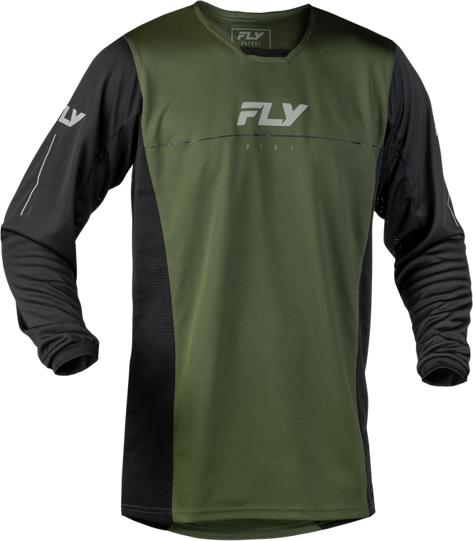 Fly Racing - Patrol Jersey Forest Green/black Md