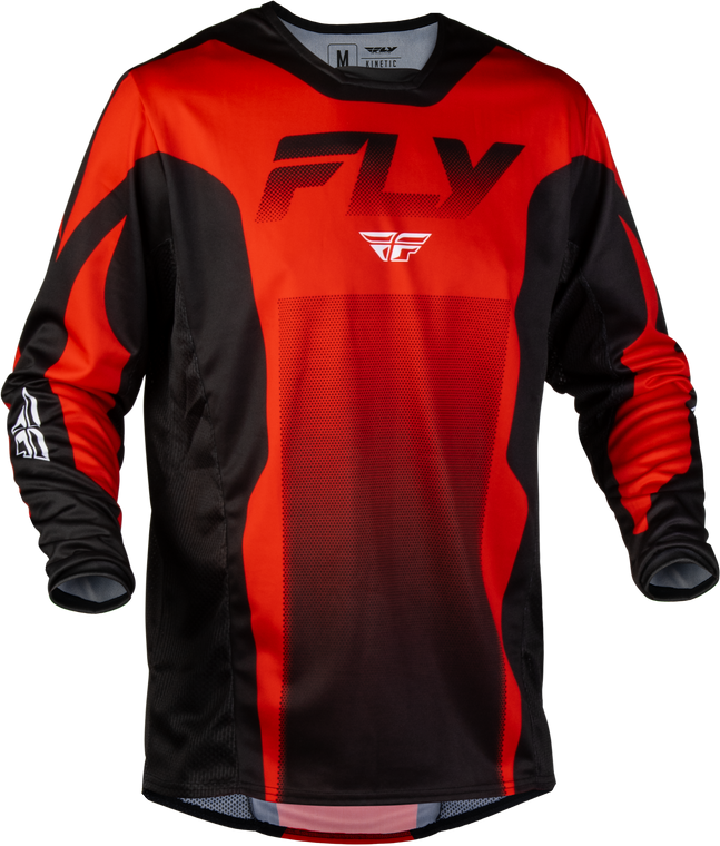 Fly Racing - Kinetic Fade Jersey Red/black/white Lg