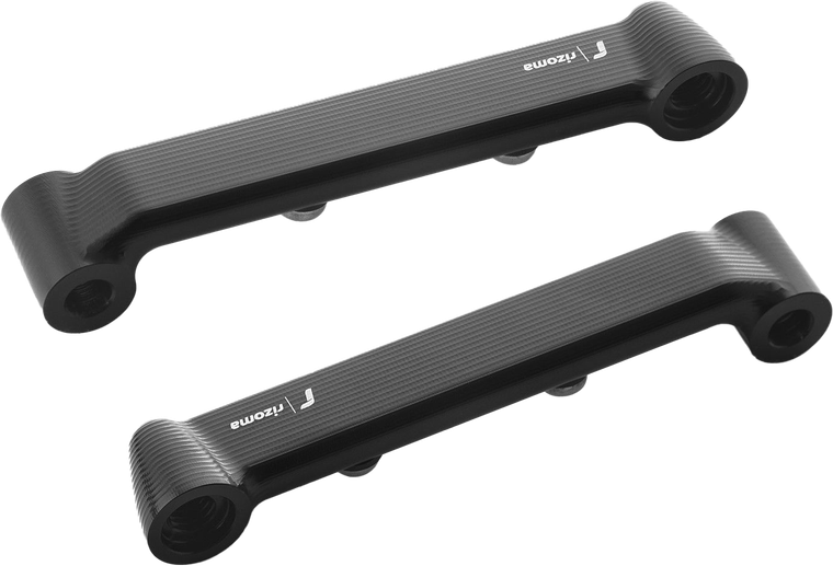 Rizoma - Turn Signal Mounting Kit Fairing Light Unit Blk Pr Duc