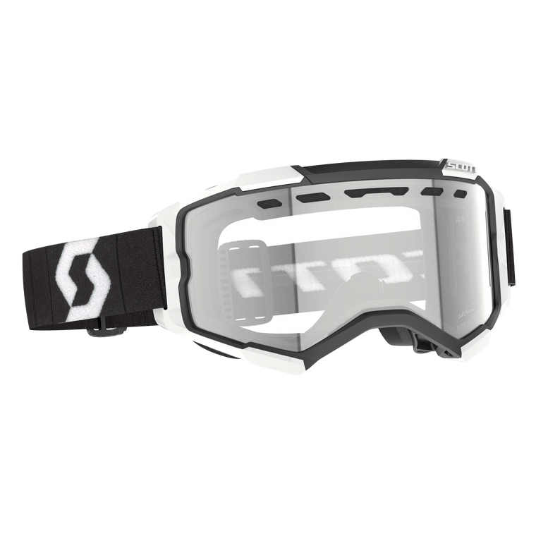 Scott - Fury Enduro Goggle Blk/wht Clear Wrk