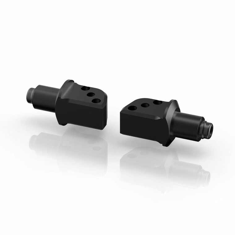 Rizoma - Footpeg Mount Kit Passenger Black Pr