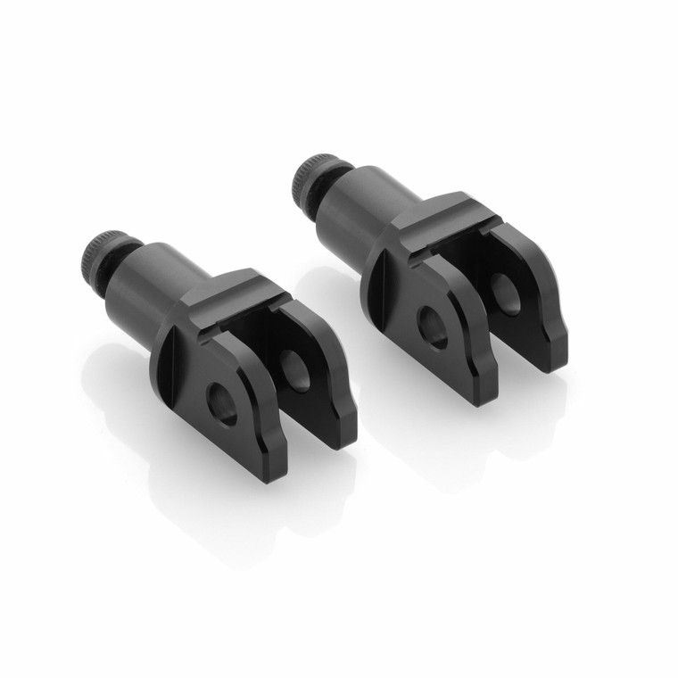 Rizoma - Footpeg Mount Kit Rider Black Pr