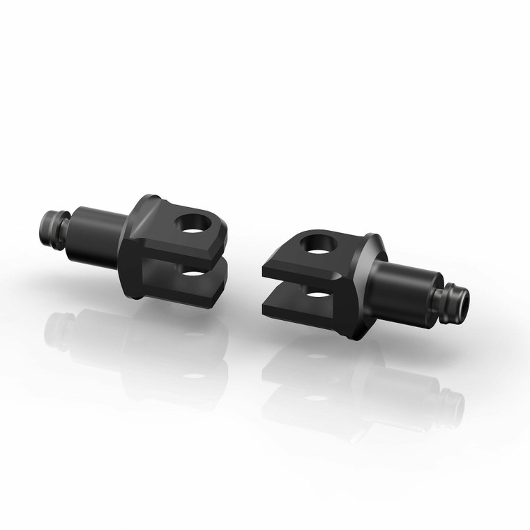 Rizoma - Footpeg Mount Kit Rider Black Pr
