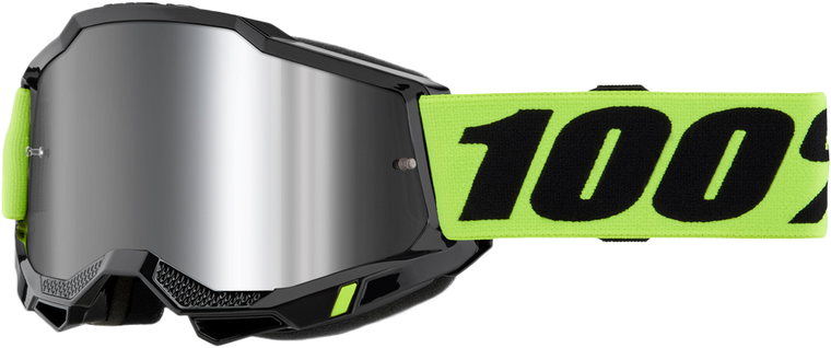 100-percent - Accuri 2 Watercaft Goggle Neon Yellow Mirror Silver