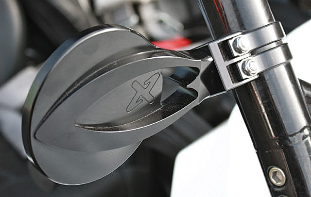 Axia - 4.0" Panoramic Side Mirror 1 Clamp Mount Needed