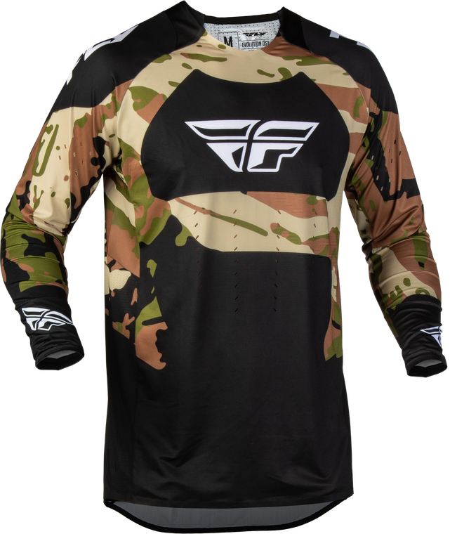 Fly Racing - Evolution  Dst Hunt Jersey Black/camo 2x