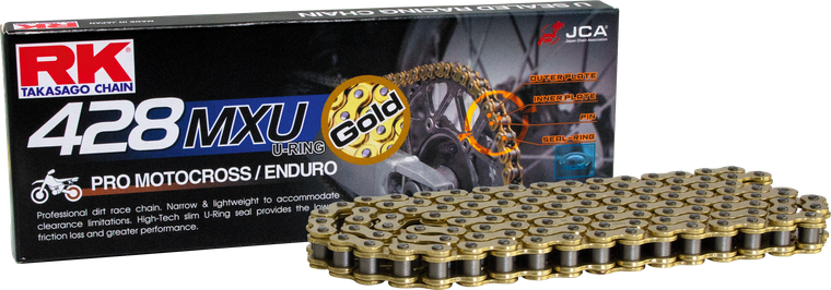 Rk Excel - Gb428mxu Drive Chain Gold 428 X 116